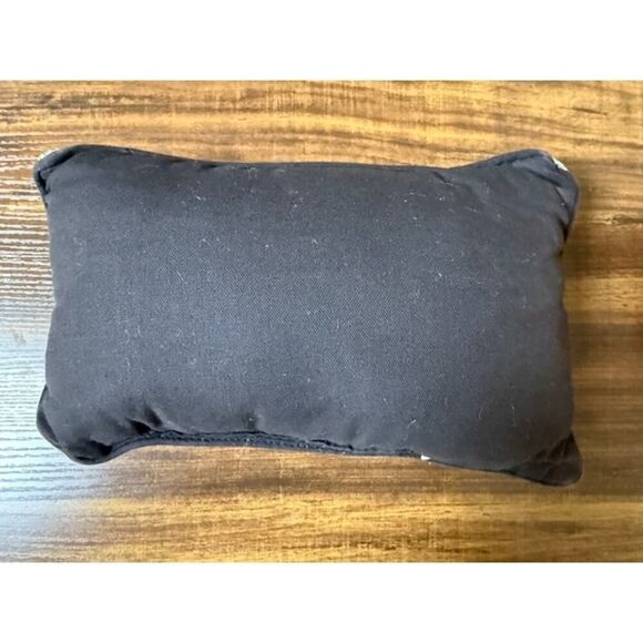 2 Vintage Tapestry Cat Throw Pillows Small Each 11.5" by 7" - Picture 4 of 5